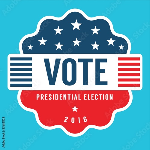 election vote badge