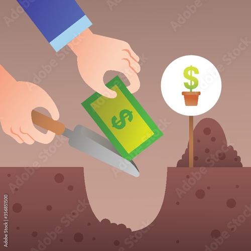 sowing money