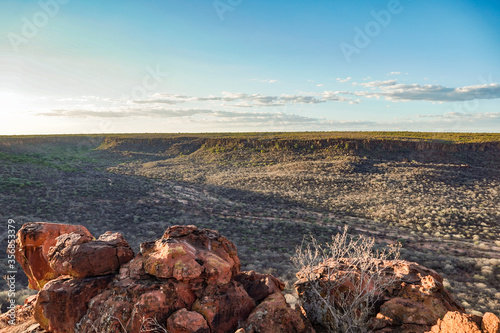 Sundowner am Waterberg in Namibia