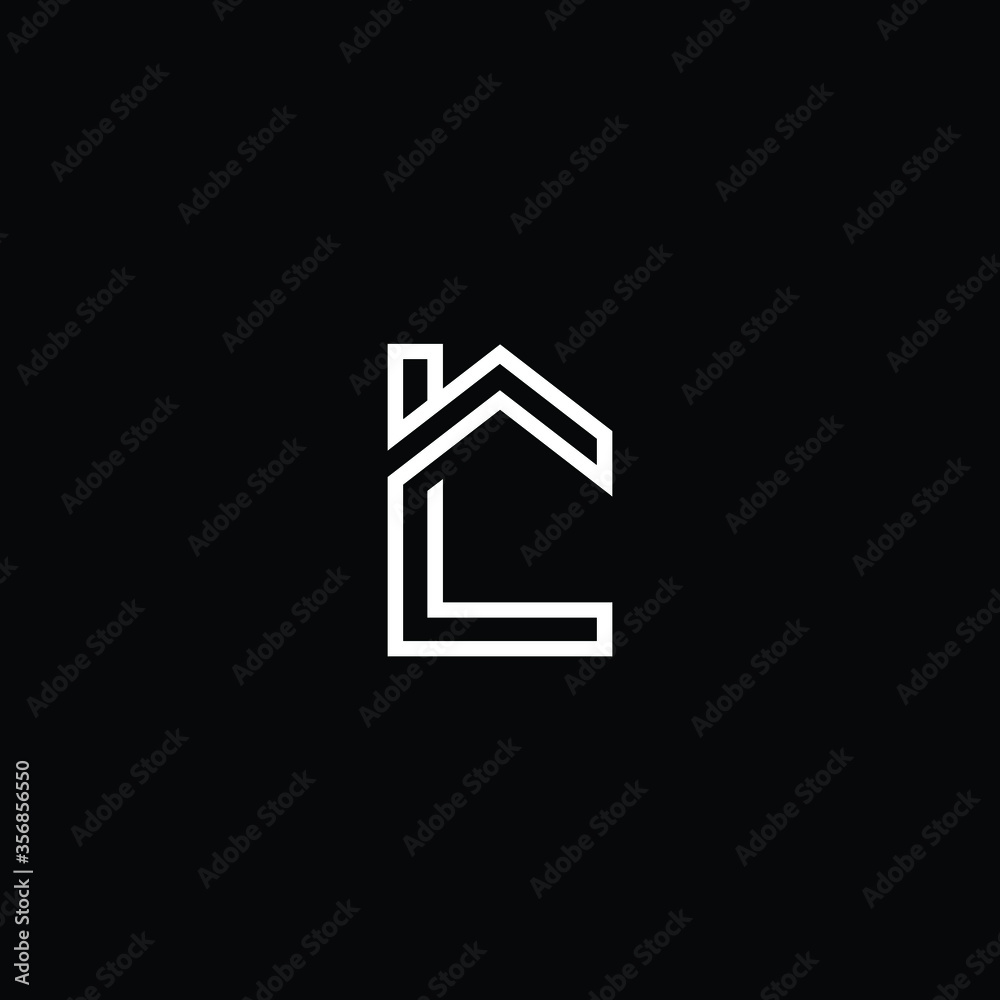 Logo design of L LC CL in vector for construction, home, real estate, building, property. Minimal awesome trendy professional logo design template on black background. Logo design of L LC CL in vector for construction, home, real estate, building, property. Minimal awesome trendy professional logo design template on black background.