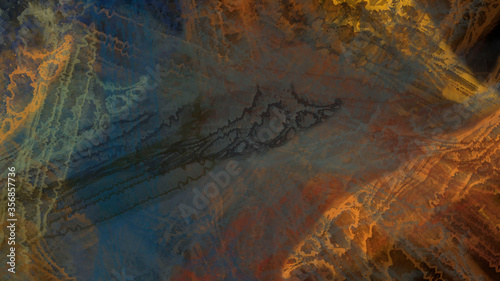 Abstract textured landscape background 