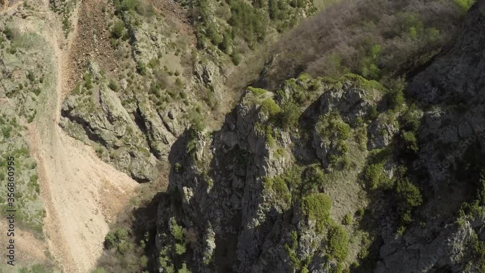 Caucasus, Kurtat Gorge. The area of Mount Kariuhoh. Caucasus, Kurtat Gorge. The area of Mount Kariuhoh.