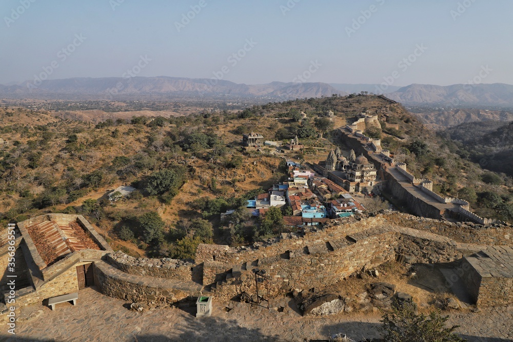 Rajasthan Kumbhalgarh- the fort with the world's second longest wall.