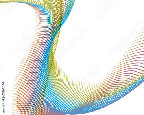 Abstract background blend wave line design for Wallpaper, Banner, Background, Card, Book Illustration, landing page