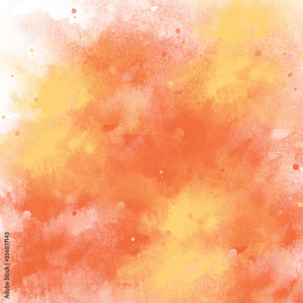 abstract watercolor fire background