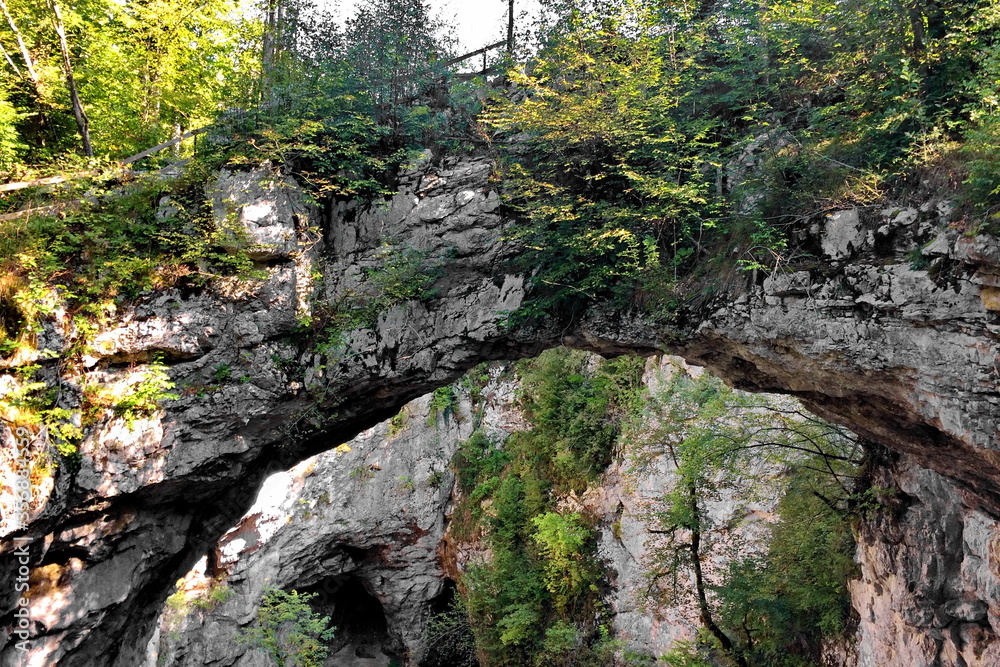 Cave and karst landscape in Slovenia Cave and karst landscape in Slovenia