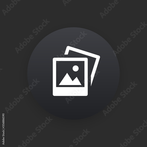 Gallery -  Matte Black Web Button