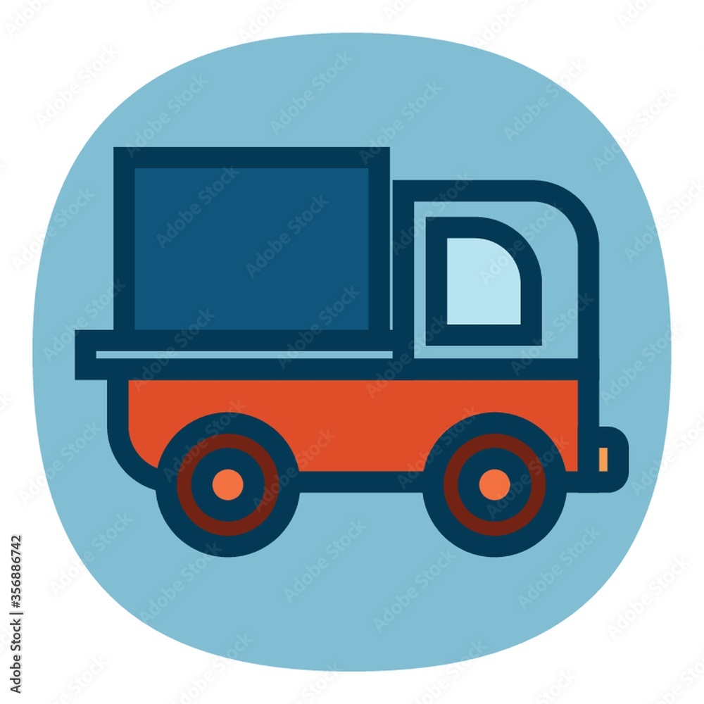 truck with load truck with load