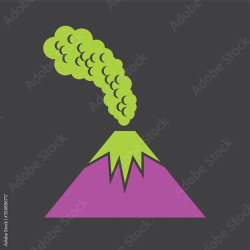 volcanic eruption