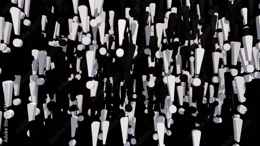 Many exclamation points as a symbol of protest. Friendship, anti-racism Many exclamation points as a symbol of protest. Friendship, anti-racism