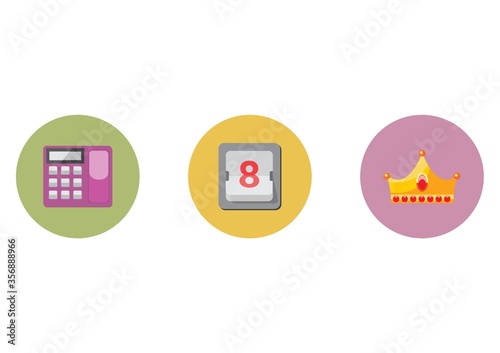 assorted icons