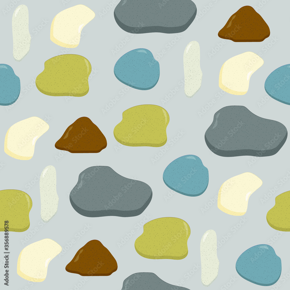seamless pattern of stones seamless pattern of stones