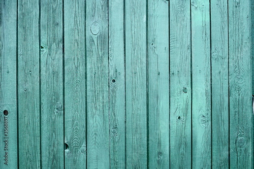 Old blue wooden wall.