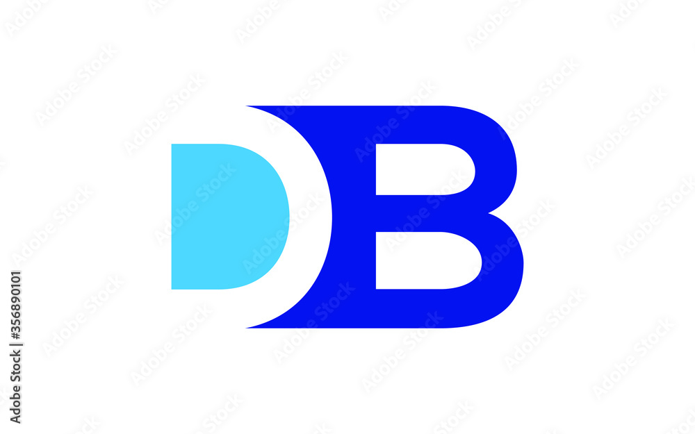 DB or BD Letter Initial Logo Design, Vector Template DB or BD Letter Initial Logo Design, Vector Template