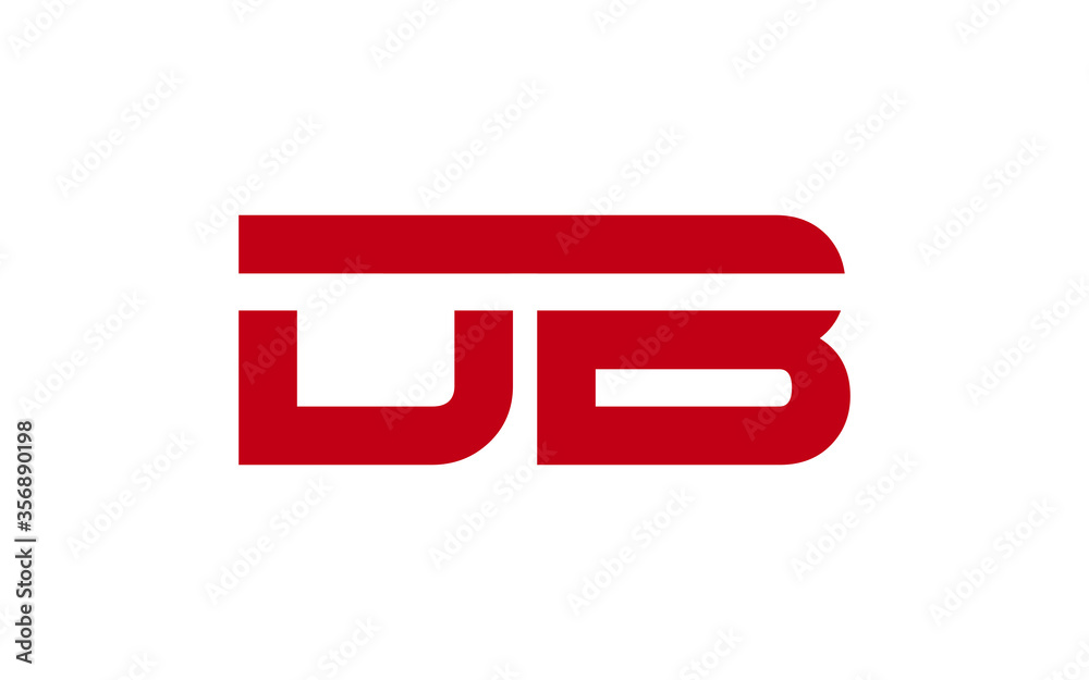 DB or BD Letter Initial Logo Design, Vector Template DB or BD Letter Initial Logo Design, Vector Template