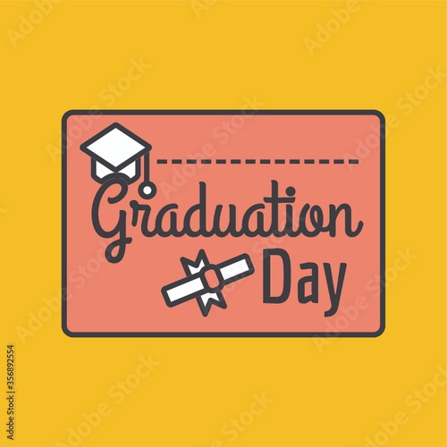 graduation day label
