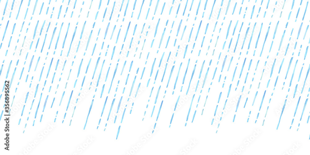 激しく降る雨の水彩ベクターイラスト背景 Stock Vector Adobe Stock