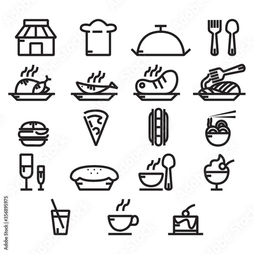 restaurant icons