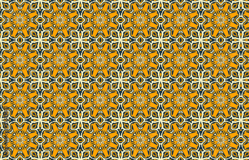 decorative colored geometric abstract pattern