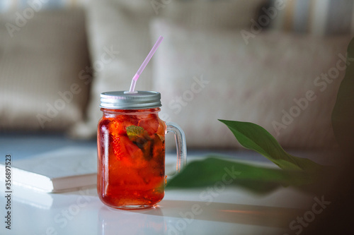 Strawberry cocktail
