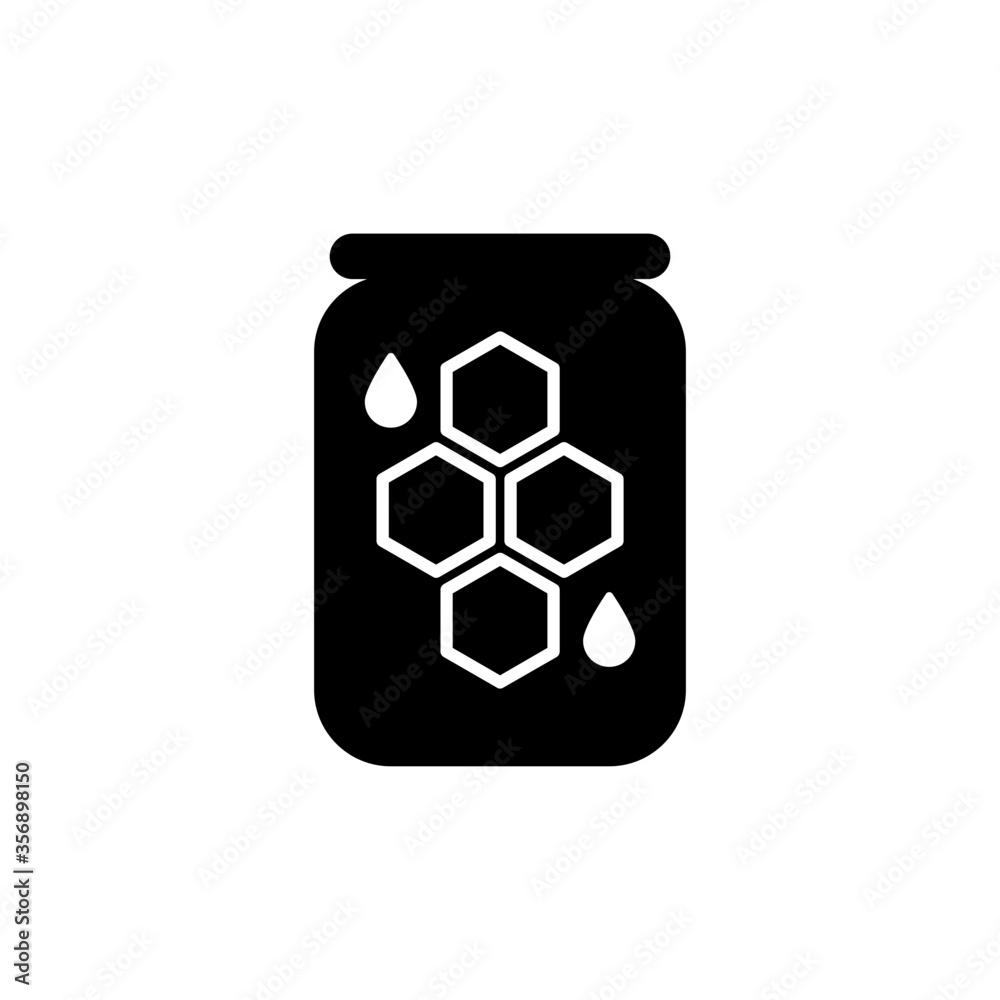 Honey jar icon