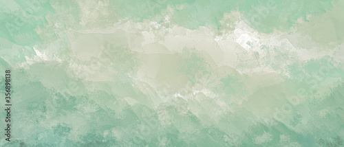 Pastel green abstract watercolor background