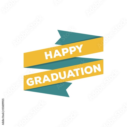 happy graduation banner