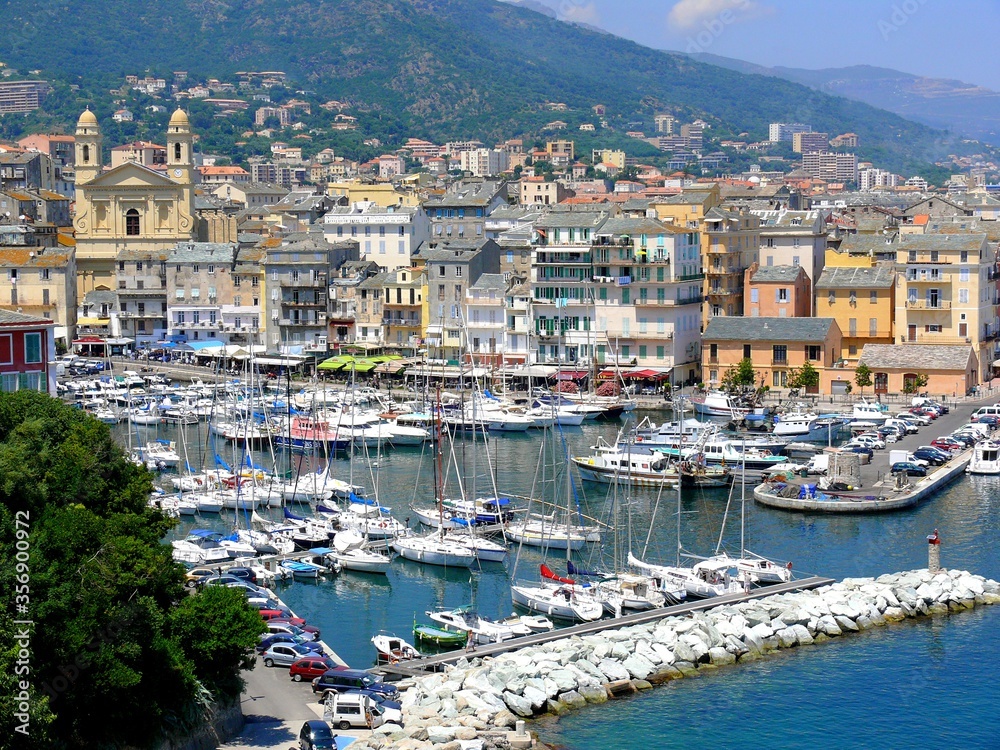 Europe, France, Corsica, City of Bastia, the port