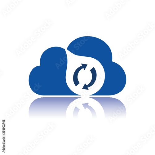 cloud sync icon
