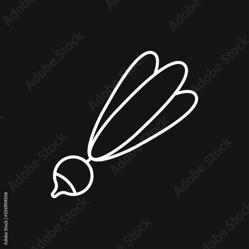 Vegetables vector icon, symbol isolated on background.