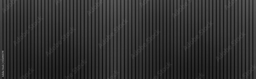 Panorama of Black Corrugated metal texture surface or galvanize steel. Panorama of Black Corrugated metal texture surface or galvanize steel.
