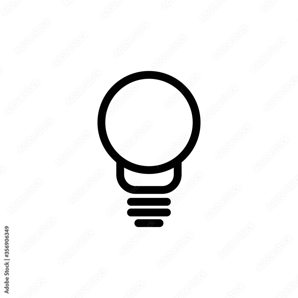 lightbulb idea vector design template illustration lightbulb idea vector design template illustration