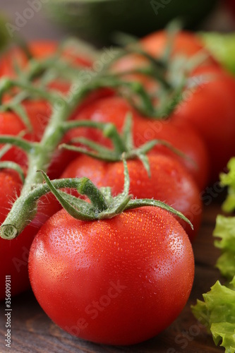 fresh tomatoes beautiful as in advertising