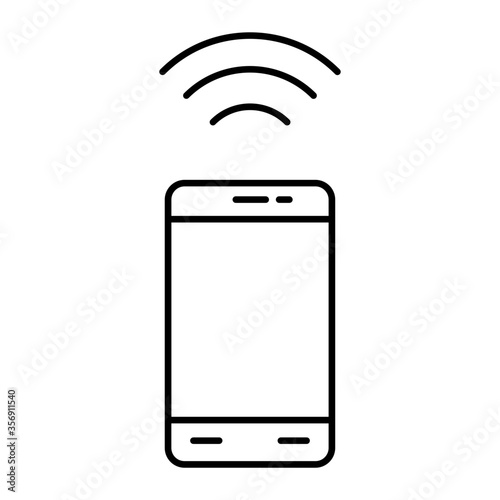 Handphone signal icon