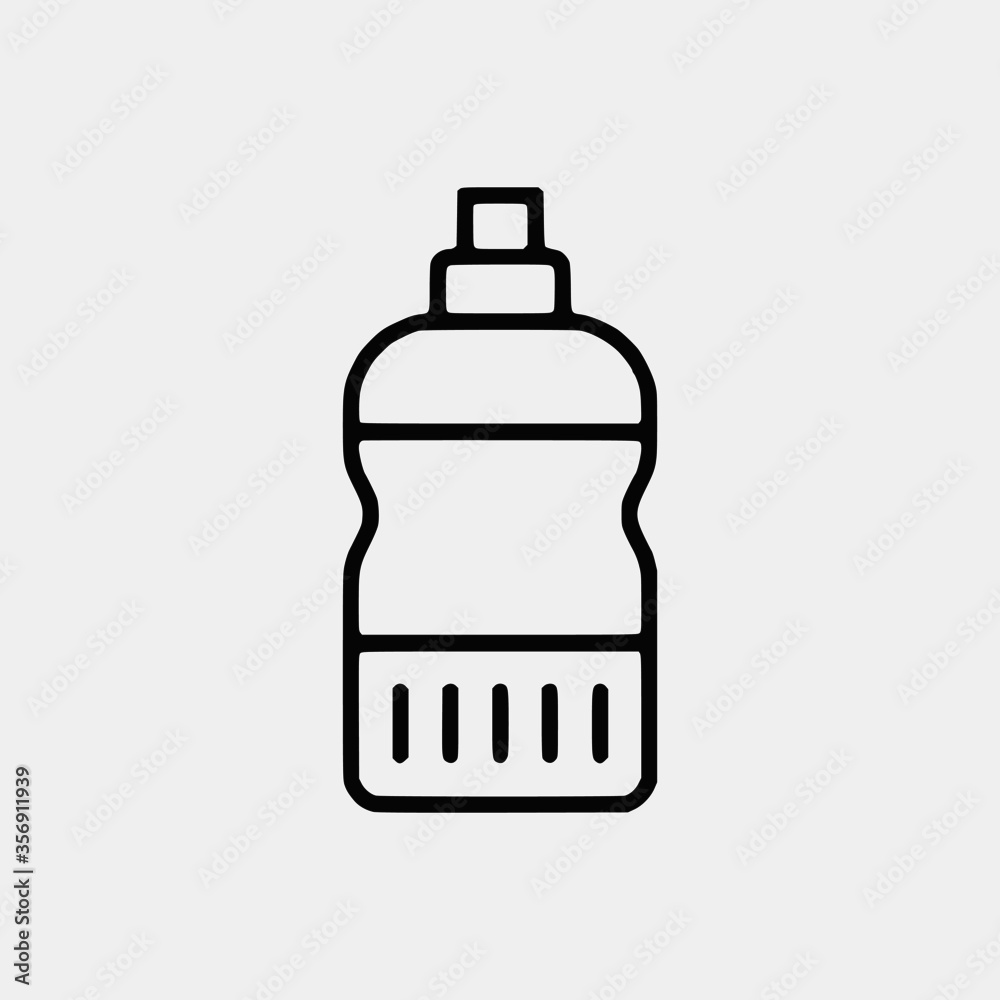 Cleaning outline vector icon set and chemical Cans and Equipment of Cleaning Machine Cleaning outline vector icon set and chemical Cans and Equipment of Cleaning Machine