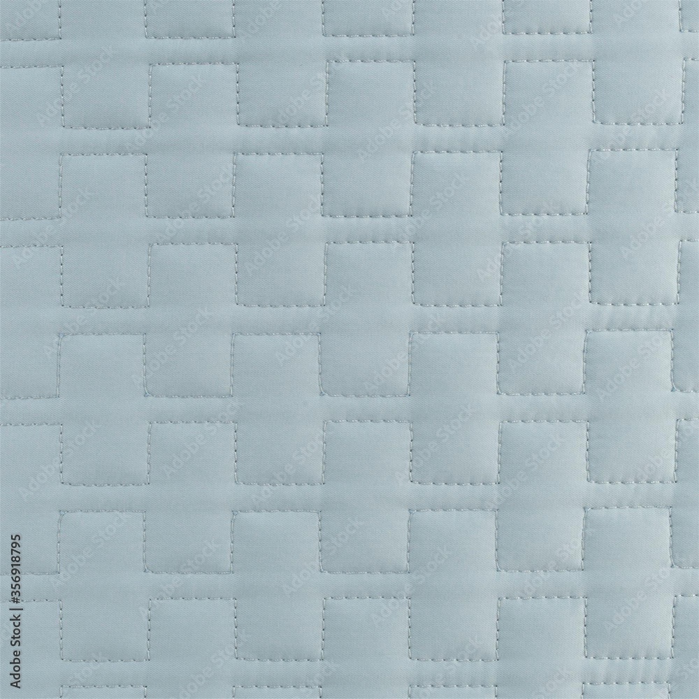 Naklejka premium Rayon viscose quilted bedcover fabric texture