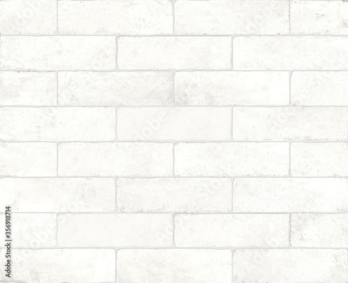 Porcelain brick tile texture for walls, splashbacks with reclaimed look