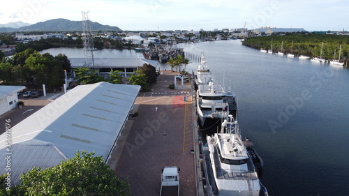 Cairns Boat Harbour, Queenslnd, Australia photo