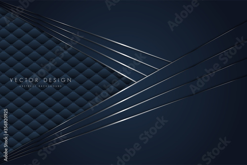  abstract background of blue metal and upholstery modern design vector illustration.