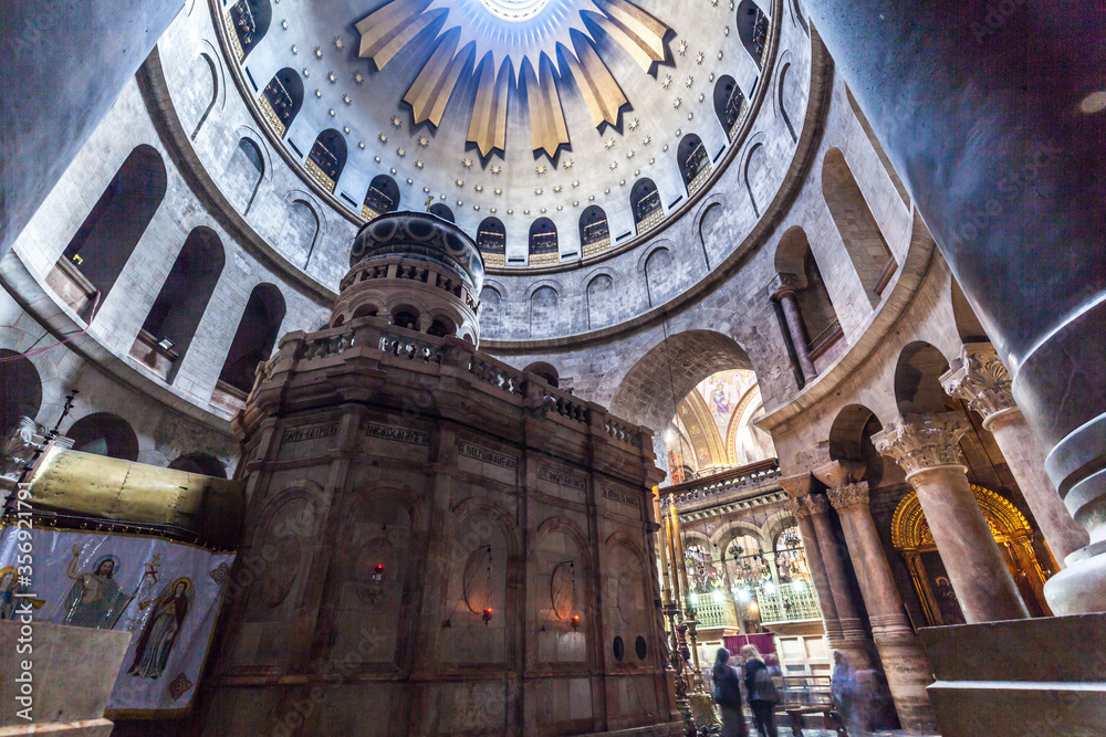 View of church of the Holy Sepulchre