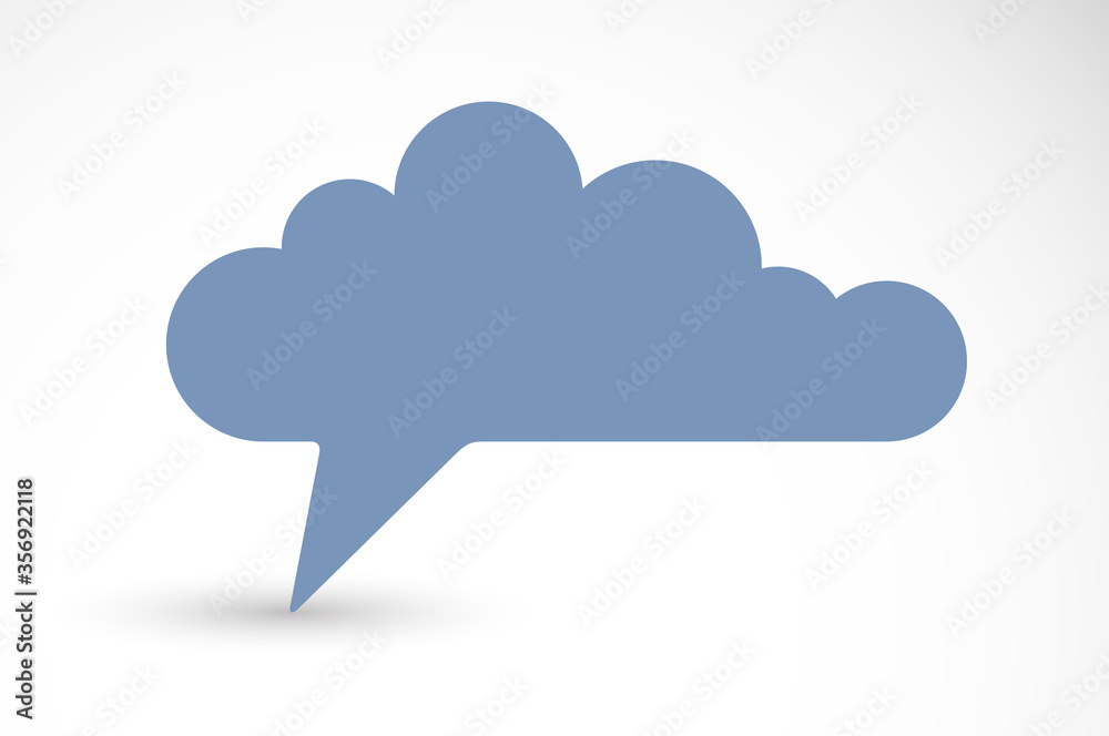 Collective unconscious psychology and sociology theme vector concept shown with speech bubble in a shape of cloud, symbolizes big data of people opinions and beliefs. Collective unconscious psychology and sociology theme vector concept shown with speech bubble in a shape of cloud, symbolizes big data of people opinions and beliefs.