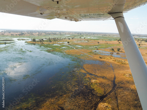 Das wunderschöne Okavango Delta in Botswana