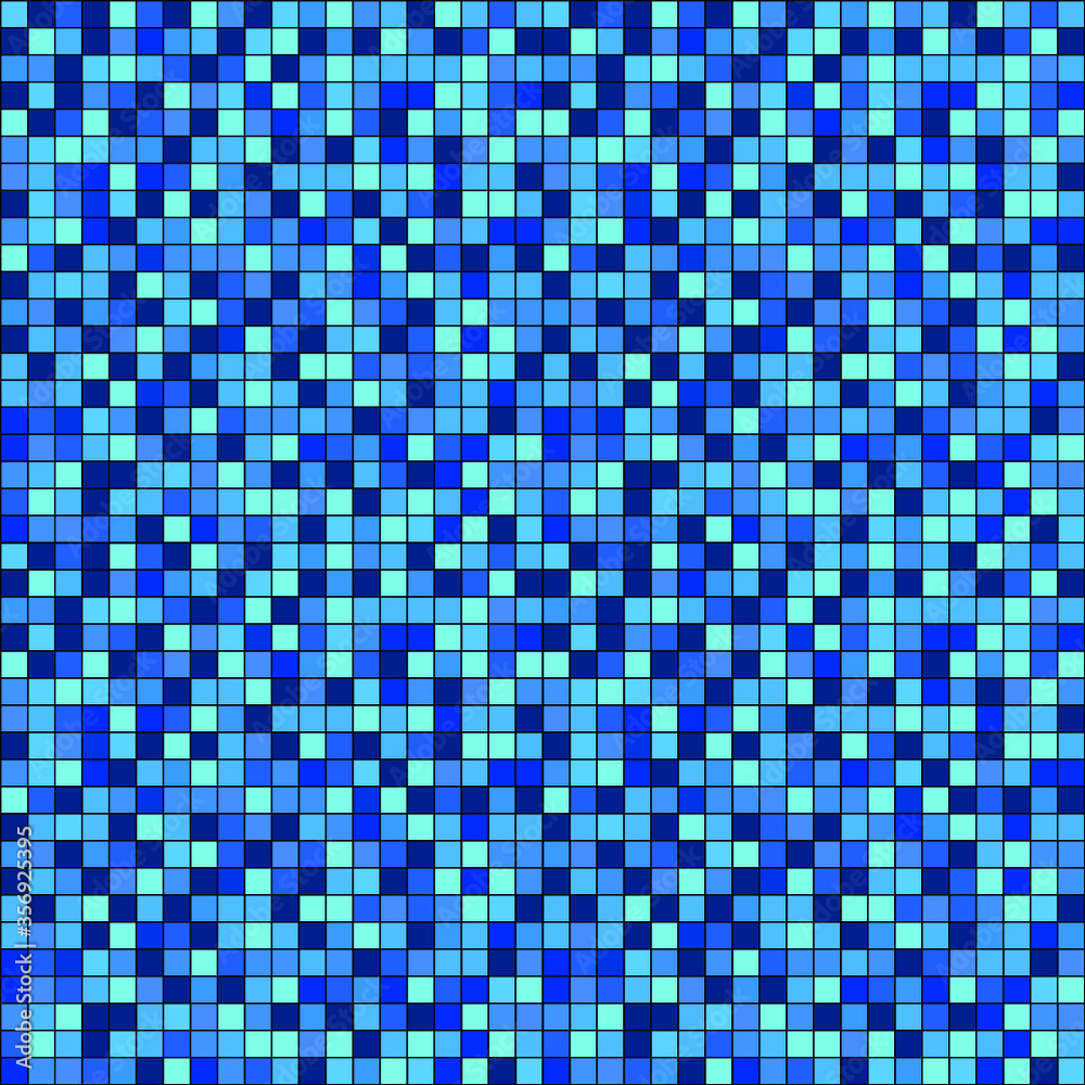 blue mosaic background blue mosaic background
