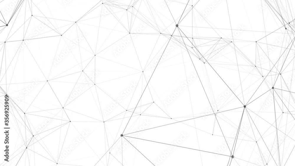 Looping Abstract Digital Connections Background Black on White Background
Looping Abstract Digital Connections Background Black on White Background