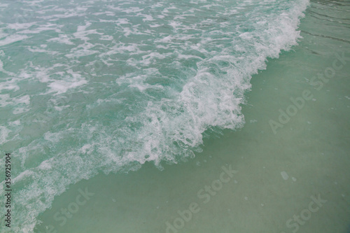 Ocean water abstract in turquoise.