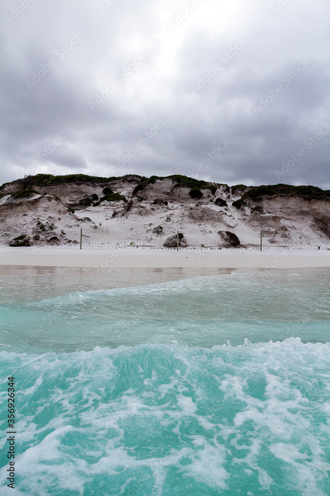 Erosion to sand dunes due to climate change, Esperance, Western Australia