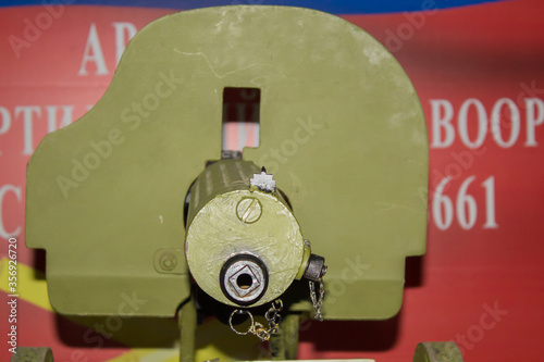 Quadro em tela Maxim machine gun