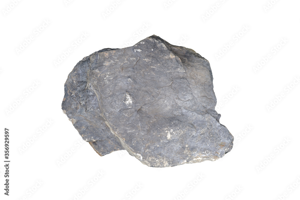 raw of limestone rock isolated on white background. raw of limestone rock isolated on white background.