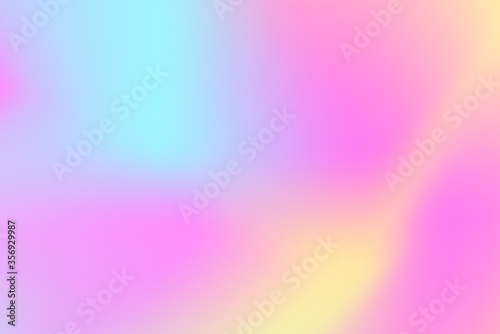 Vibrant pink background. Pale color gradient mesh. Soft multicolored backdrop. Trendy color gradient banner