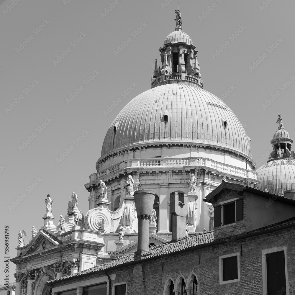 Cupola of Santa Maria della Salute church in Venice